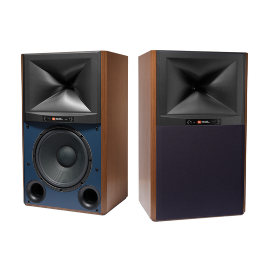 JBL 4349 - Walnut - 12-inch (300mm) 2-way Studio Monitor Loudspeaker - Hero image number null